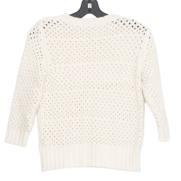 Far Away From Close Anthropologie Womens Sweater Angora 3/4 Sleeve Size Small EC - Picture 4 of 4